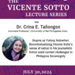 Vicente Sotto Lecture 2024 July